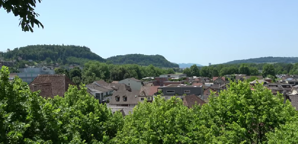 Aarau travel guide – aerial view of the Swiss town
