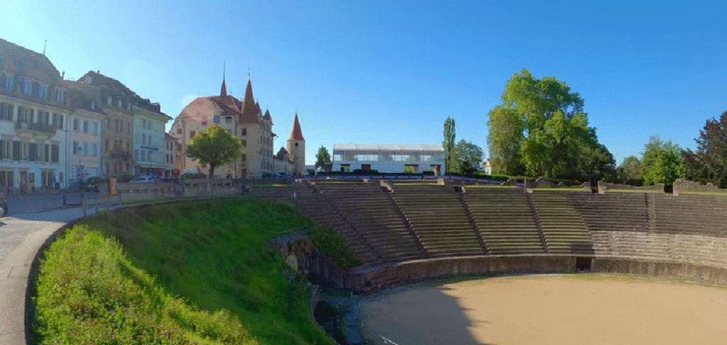 Roman amphitheater in Avenches
