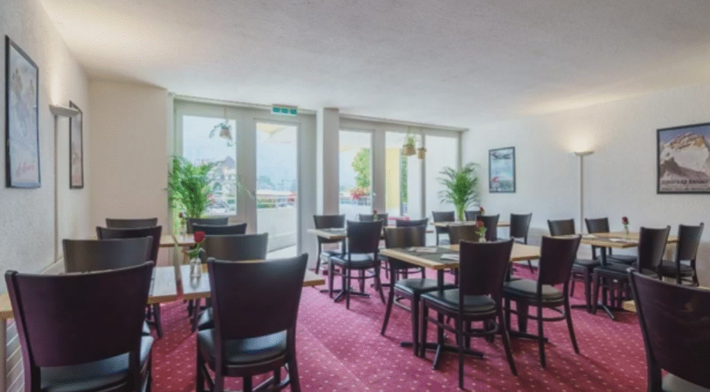 Hotel Bernerhof, one of the best hotels in Interlaken, located near the train station.