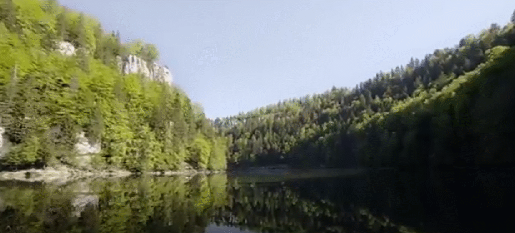 Expansive views of Jura Mountains Regional Nature Park