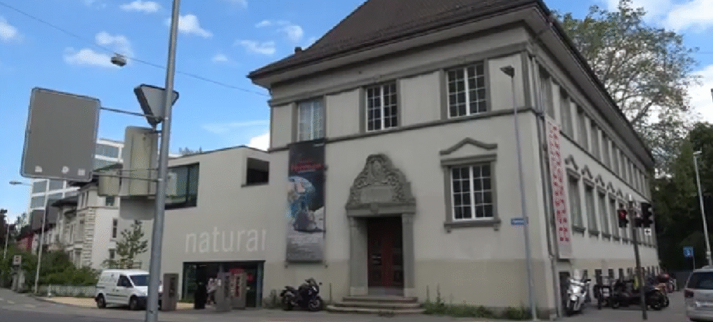 Exterior view of Naturama Aargau museum in Aarau