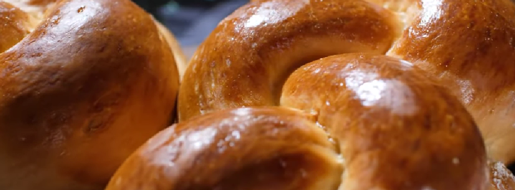 Traditional Bernese Zopf bread
