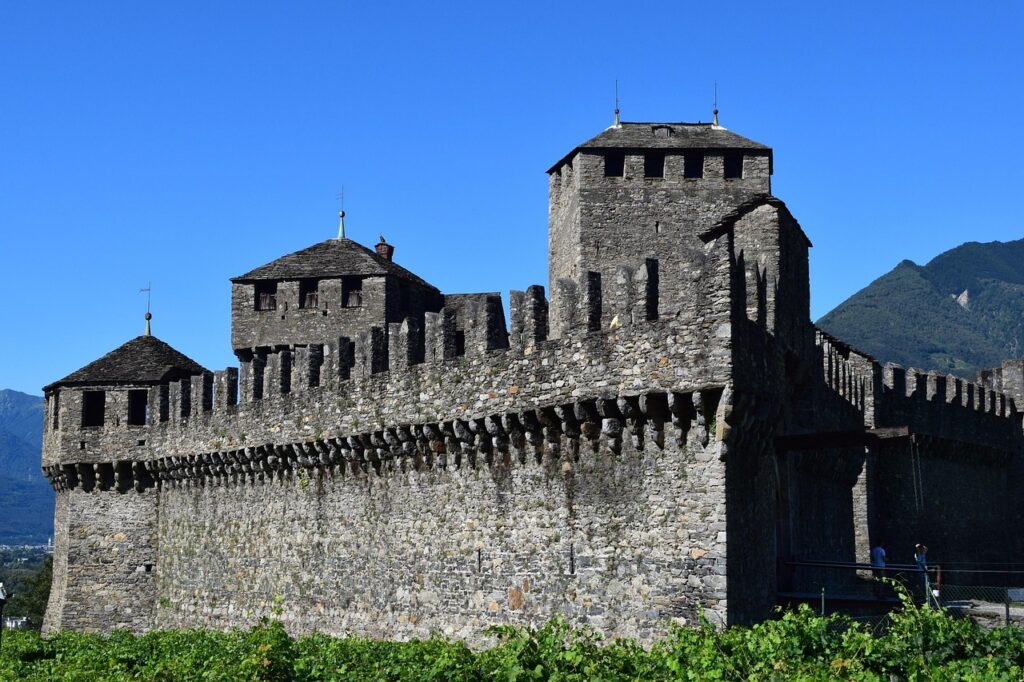 Sasso Corbaro Castle in Bellinzona