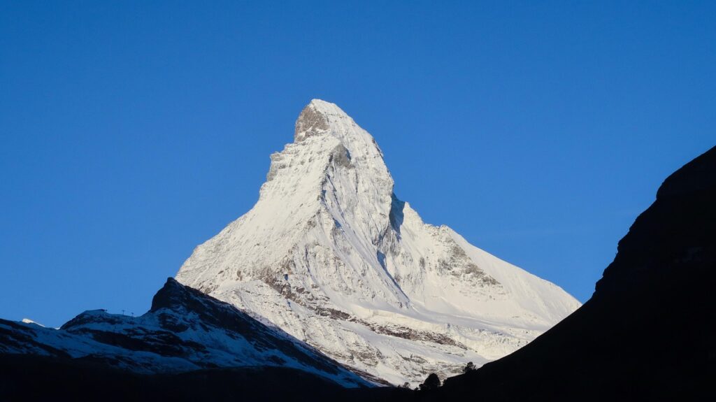 Iconic Matterhorn peak
