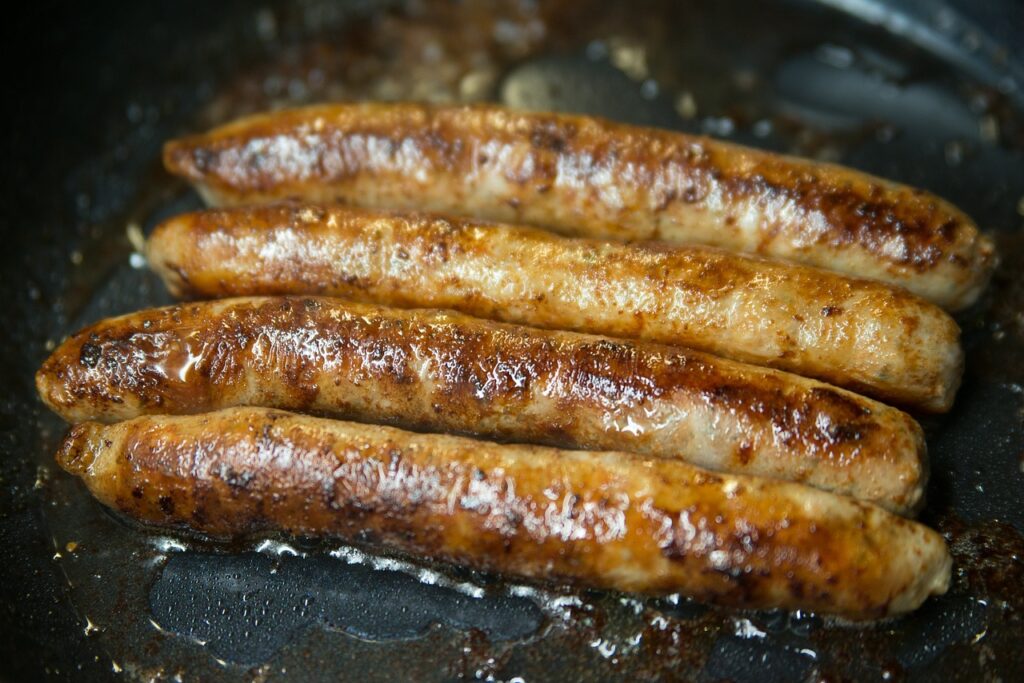 Traditional Swiss sausages