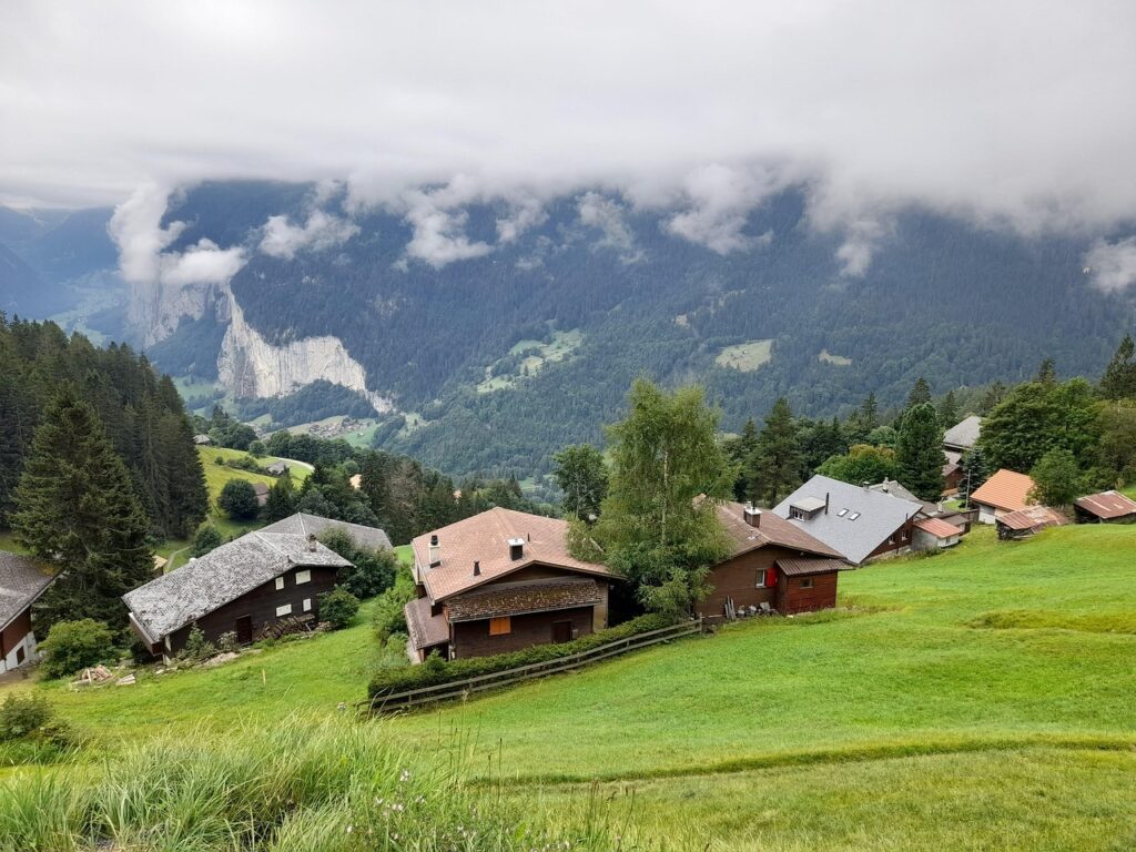 Wengen, a car-free Swiss mountain village — a peaceful retreat in the heart of the Swiss Alps.