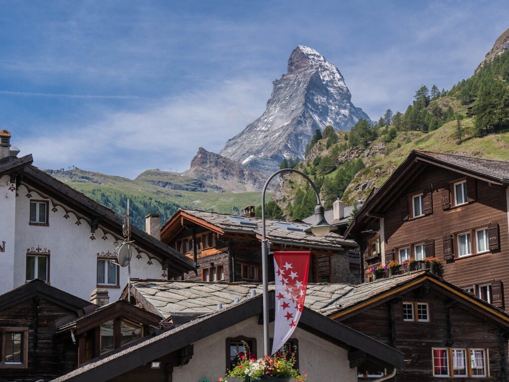 Matterhorn view from Zermatt

