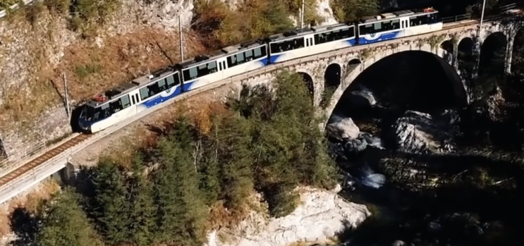 Centovalli Bridge offers an exhilarating bungee experience.