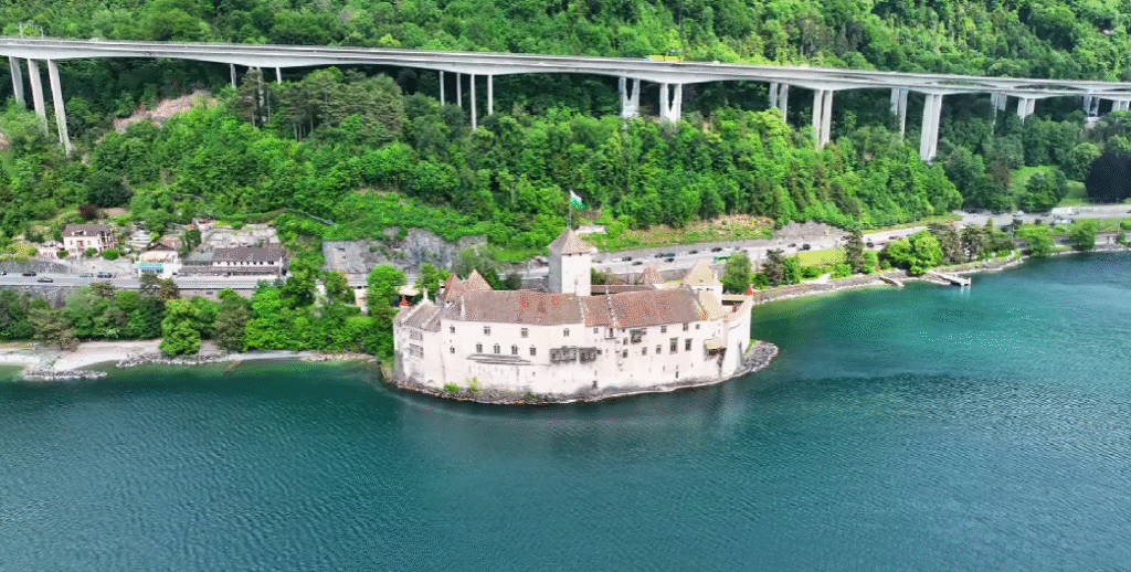 famous Chillon Castle