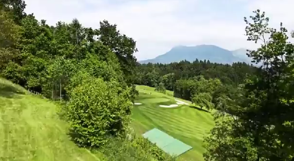 Scenic view of Lucerne Golf Club, one of the premier golf destinations in Switzerland.