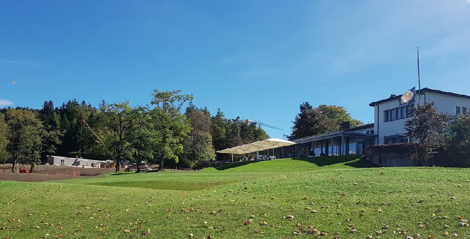 Beautiful view of Golf Club Zurich, one of the popular golf destinations in Switzerland.