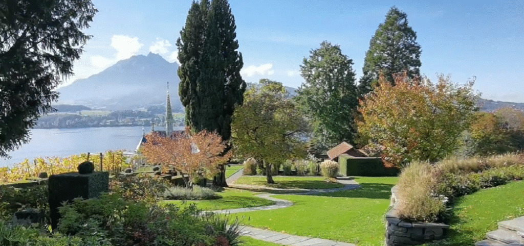 Meggenhorn Park – one of the best picnic spots in Switzerland.