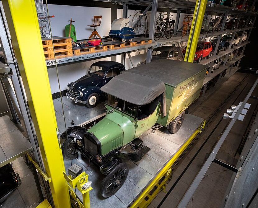 The Swiss Museum of Transport (Verkehrshaus der Schweiz) in Lucerne.