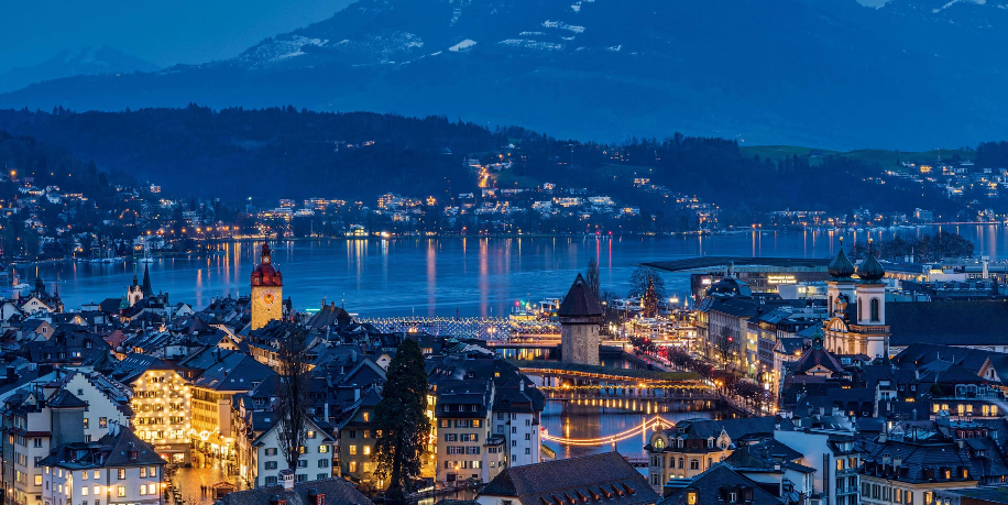 Lucerne — the ideal next stop on your Christmas itinerary in Switzerland.
