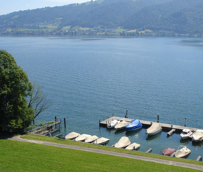 Lake Zug (Zugersee) is a stunning Swiss lake - Zug Travel Guide