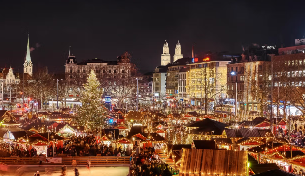 Discover the festive charm of Zürich, Switzerland’s largest city and one of Europe’s most magical Christmas destinations.