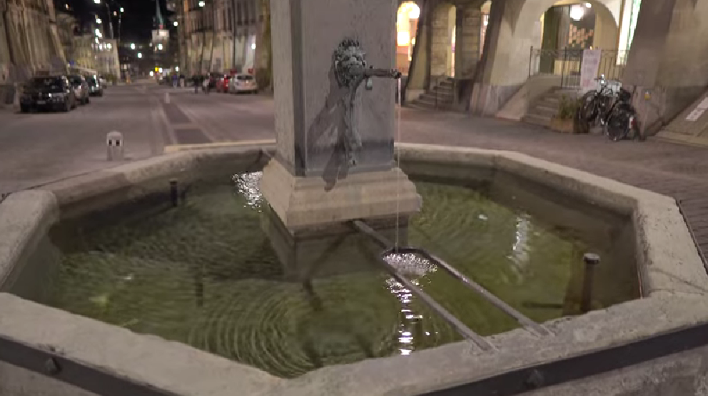 Swiss water is clean.