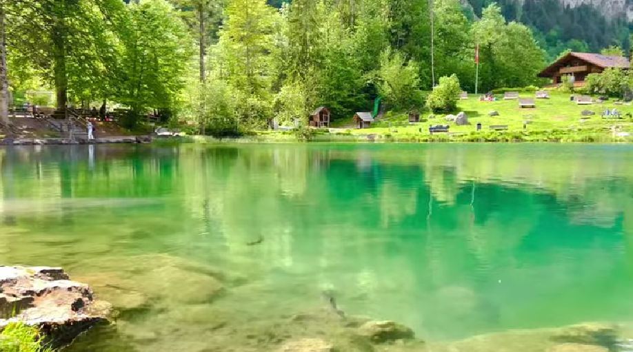 Swiss Lakes Are Shockingly Clear.